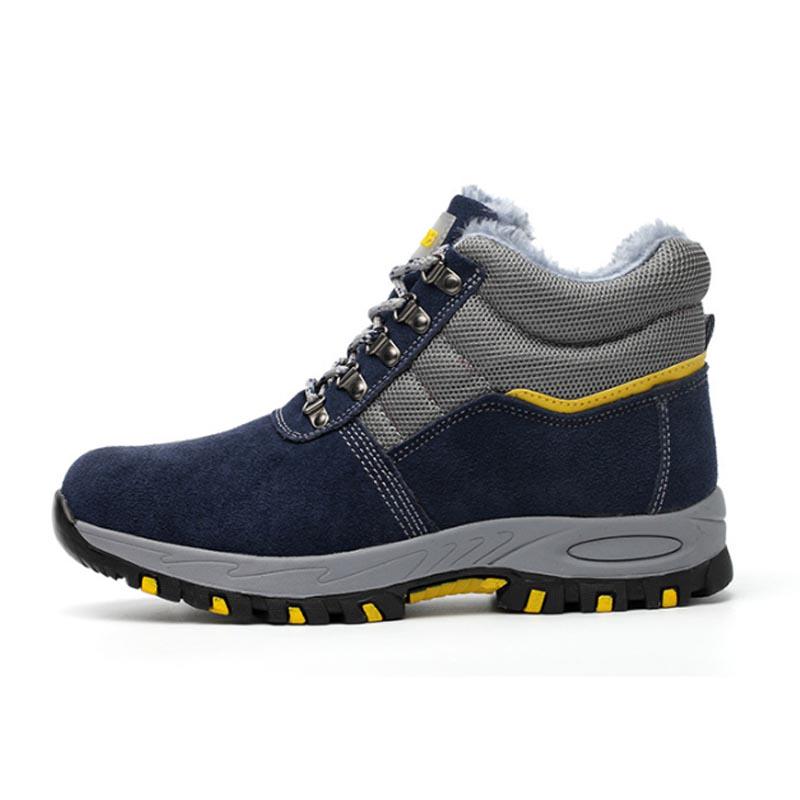 Stivale di sicurezza sul lavoro Scarpe antinfortunistiche anti-sfondamento Stivale da uomo Scarpe protettive da costruzione antiscivolo per esterno
