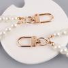 Cute Girl Heart Pearl Keychain Antique Alloy for Key Chain Mobile Phone for Case Bag Schoolbag Pendant Ornaments Trendy