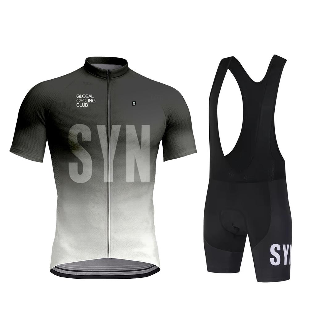 Clothing Short Sleeved Road Cycling Jersey Quick Drying Breathable Cycling Bib Set Outdoor Sportswear 2026 Summer Breathable Cycling Suit