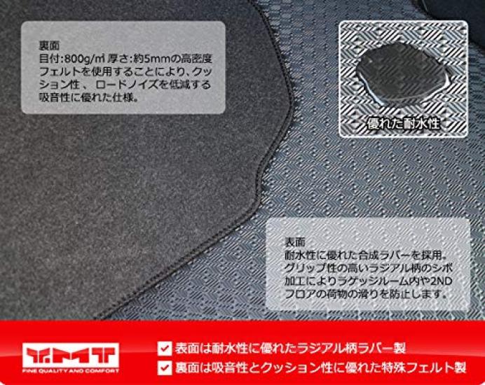 New 10 Series Sienta Rubber Luggage Mat Trunk 7-seater (rubber Mat)
