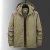 Men's Hiking Waterproof Military Jackets Spring Autumn Casual Breathable Hooded Coat Camping Trekking Windbreaker Travel Clothes