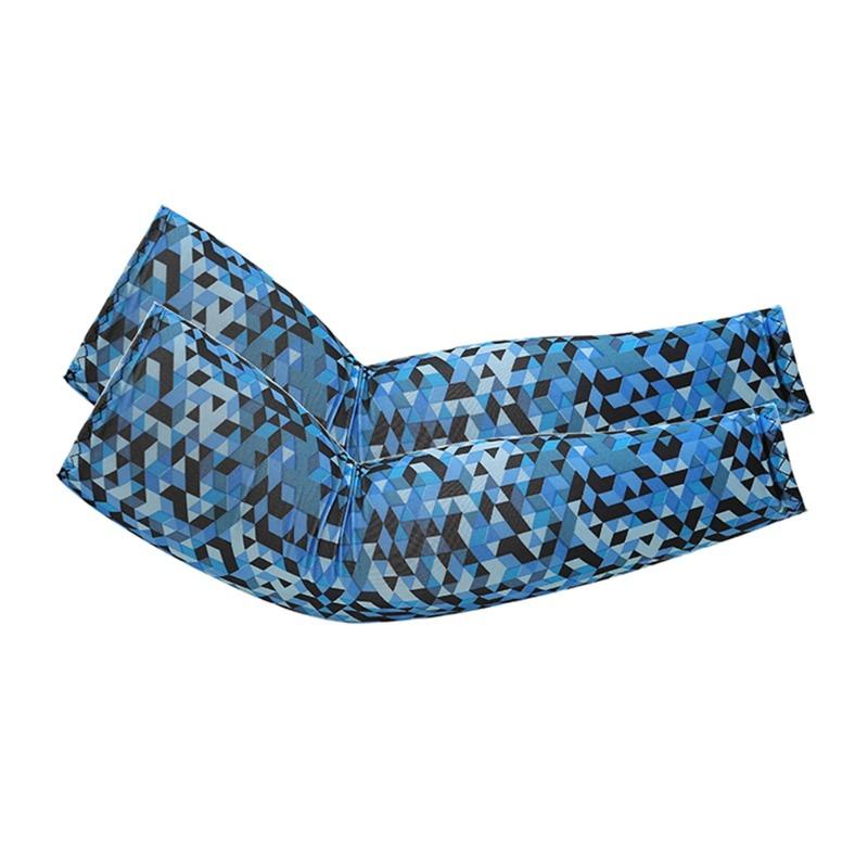 Cycling Ice Silk Sleeves Summer Outdoor Sunscreen Arm Protection Milk Silk Material Breathable Sweat-absorbing Skin-friendly