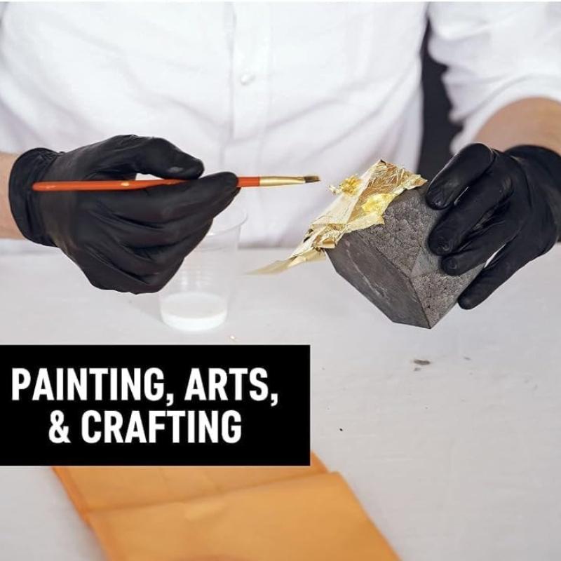 100pcs Disposable Rubber Gloves,Multipurpose Cleaning & Household Gloves,Comfortable, Durable, Non-Slip Grip,Kitchen,Gardening