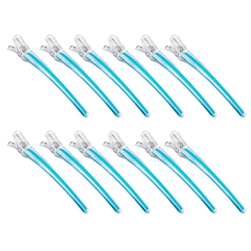 Pinze per Capelli a Becco d'Anatra, Pinze Alligatore Durevoli per Capelli da Donna, Pinze Lunghe a Becco d'Anatra, Pinze per Capelli per lo Styling dei Capelli