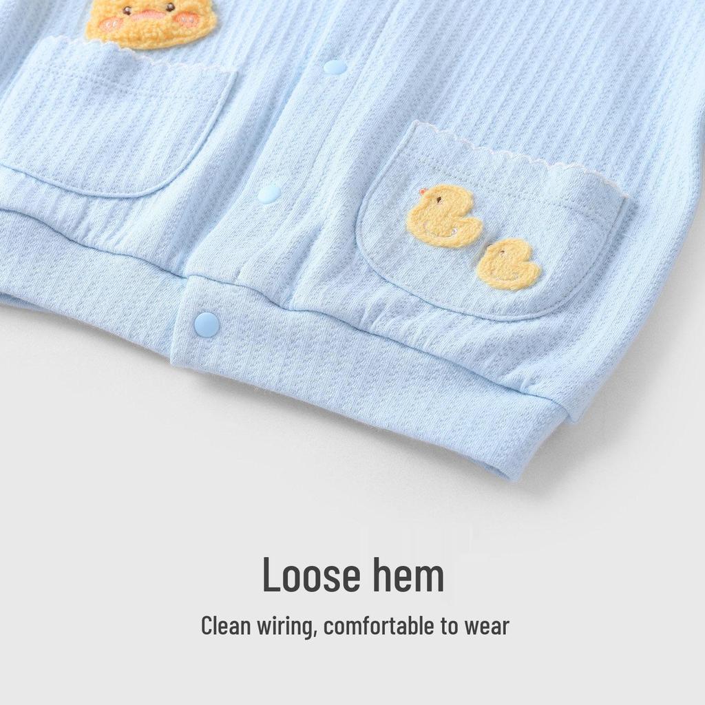 Youqi Baby Hoodie - Spring/Autumn Long Sleeve Cardigan for Children