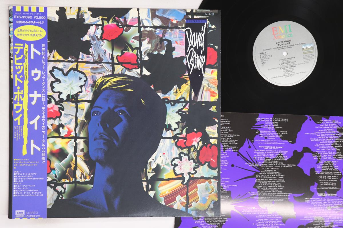

LP Пластинка ДЭВИД БОУИ - Tonight EYS91092 EMI 1984 Япония Оби Рок Б/У
