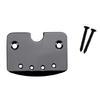 4 Strings Box Guitar Tailpiece Replacement with Strong Corrosion Resistance & Easy Mounting Instrument Accessory
