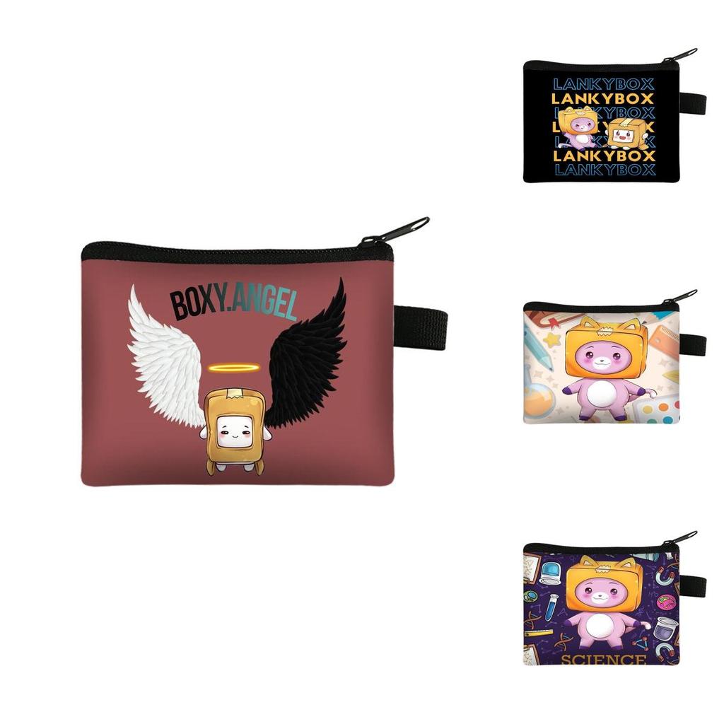 Wytrzymała saszetka na monety Lankybox Przenośny organizer z wygodną poliestrową tkaniną