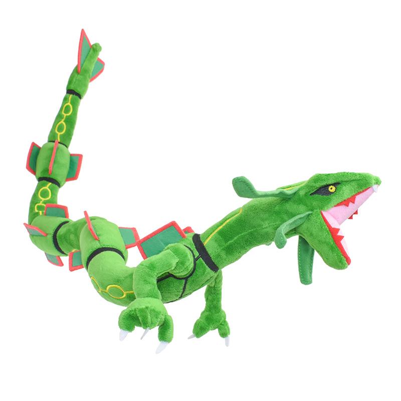 Rayquaza Gyarados Dragonair Plush Toys Black Dragon Fluffy Peluches Doll Anime Merchandise Collectible Souvenir Gift