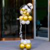 Balloon Arch Pillar for Event Atmosphere Decoration in Shopping Mall Entrances