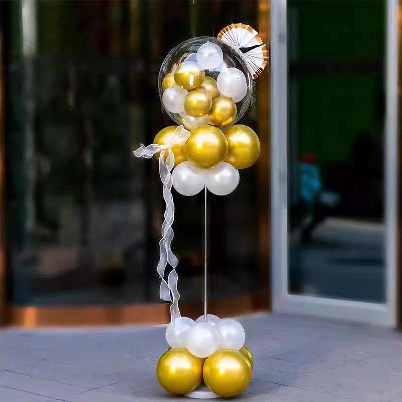 Balloon Arch Pillar for Event Atmosphere Decoration In Shopping Mall Entrances