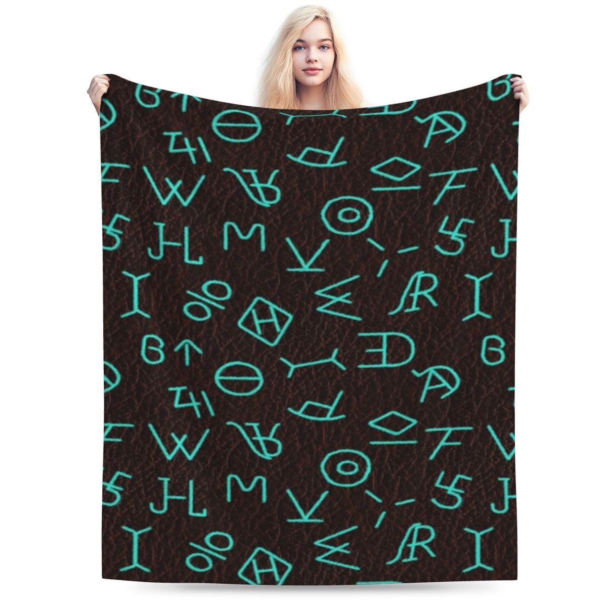 Turquoise Cattle Brands Personalized Warm Gift An UltraSoft Micro Fleece Blanket 75x100cm 30x40in