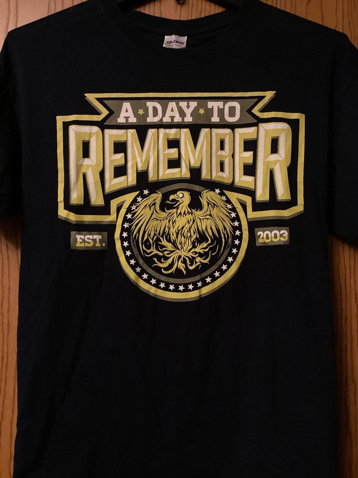 

A Day To Remember - Est. 2003 - Blue Shirt Featuring Image Of Eagle On Front - L 4XL
