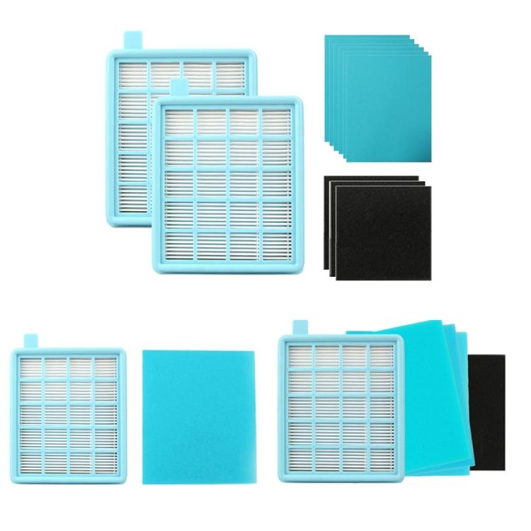 Filterx1+Filter Cottonx3+Air Filter Cottonx1 Vacuum Cleaner Accessories For Philips FC8471 / FC8630 / FC9322