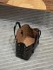 2024 French Casual Genuine Cowhide Hollow Shoulder Crossbody Handbag