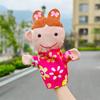Family Plush Members Glove Puppet With Short Plush Preschool Doll Entertainment