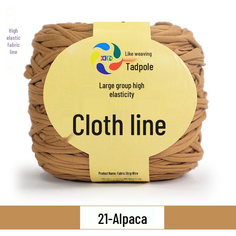 Hilo de Lana Grueso de Alta Elasticidad para Ganchillo, Tejido, Zapatillas DIY y Manualidades