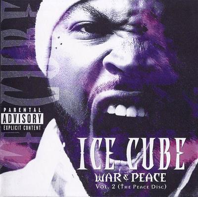 CD ICE CUBE  War  Peace Vol.2 724384908928 Priority Record 2000 Europe Rap  HipHopRB Used