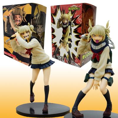 ! Anime My Hero Academy Anime Figure Toga Himiko Beautiful Uniform Action Figures Pvc Model Toy Adult Collection Statue Fans