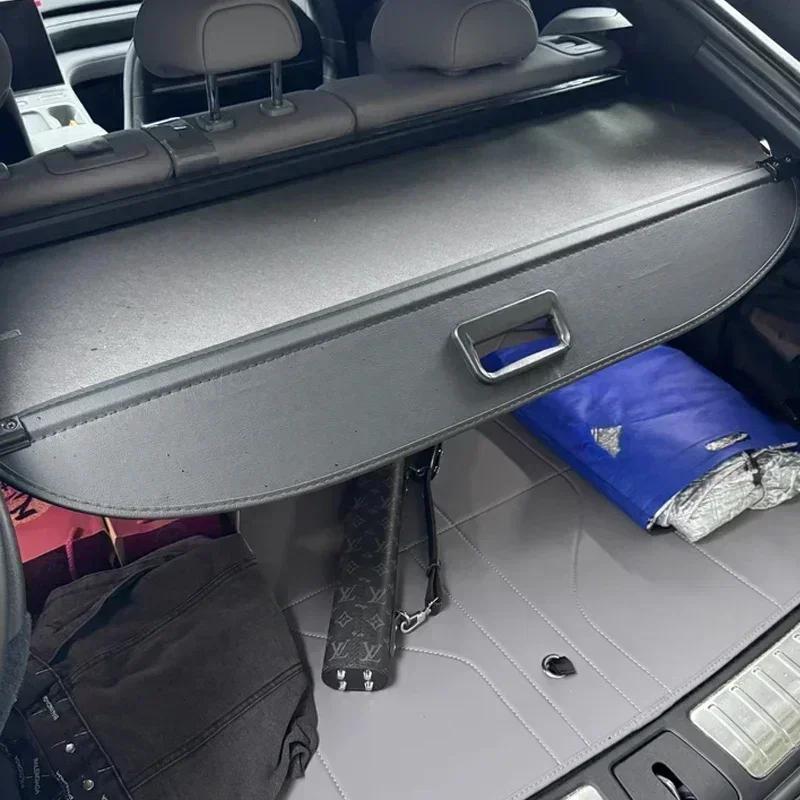Car Trunk Cargo Cover For Hongqi EHS7 / Tiangong 08 2024 2025 2026 Storage Partition Privacy Curtain Interior Auto Accessories