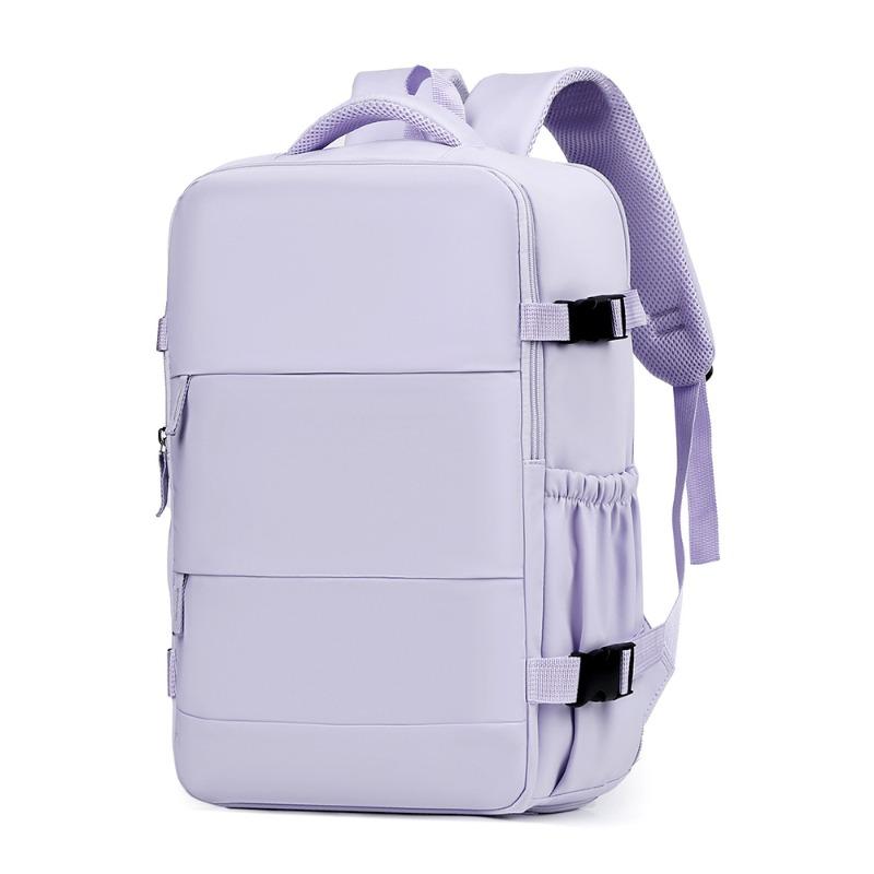 Casual backpack Male and female students schoolbag Waterproof computer bag Dry and wet separation Independent shoe compartment Travel backpack