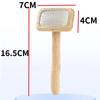 Dog Brush Wooden Dogs Comb Pet Hair Remover Dog Grooming Protect Brushes for Dogs Floating Hair Cleaning Comb Massage Cat Brush