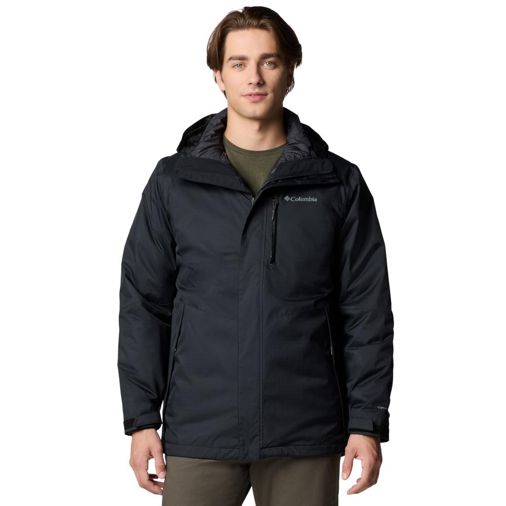 Columbia Oak Harbor Interchange Jacket, Mens black Jacket
