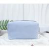 Cosmetic Bag Portable Travel Storage Bag Solid Color Small Square Bag Ladies Toilet Bag