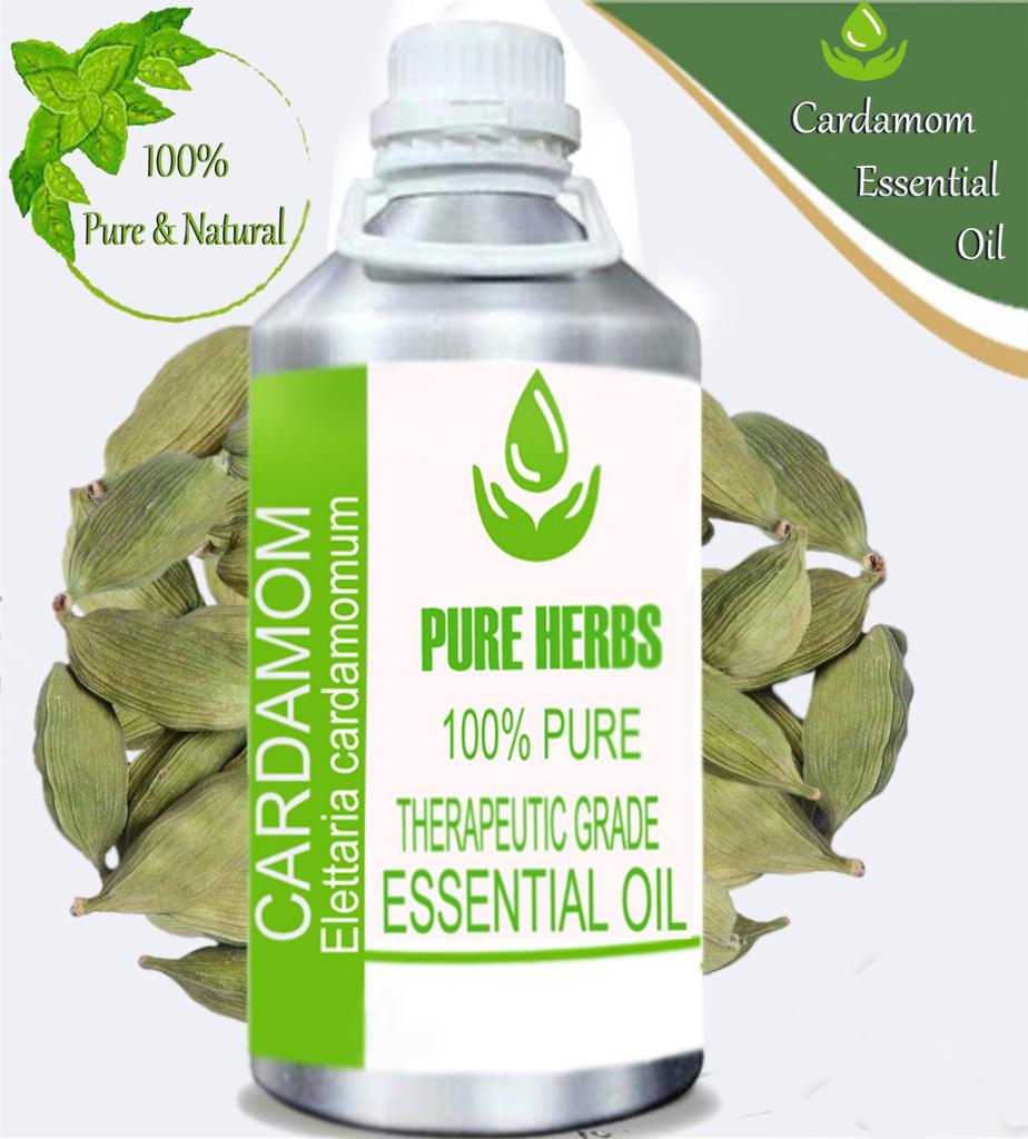 Pure Herbs Cardamom 100% Pure & Natural Elettaria Cardamomum Essential Oil ZA 262