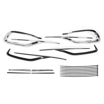 8Pcs Set Front Face Trim Bumper Decorative Bar Strip Frame Fit for MercedesBenz ECass Maybach 20162020
