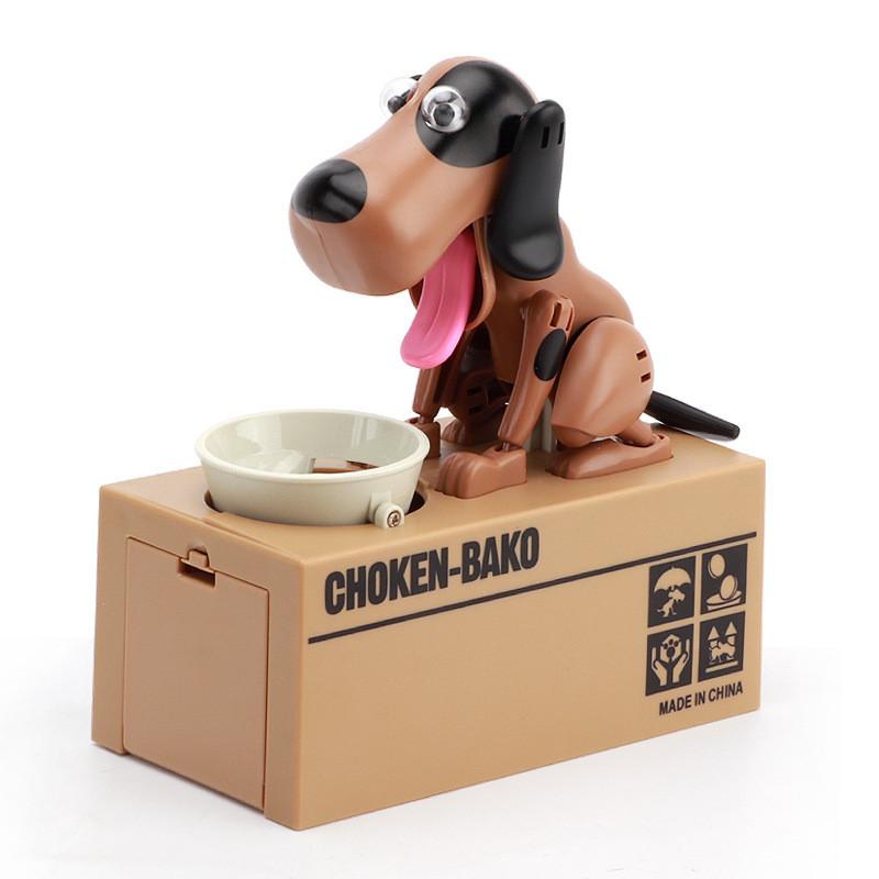 Coin Electric Piggy Bank  Money Stealing Dog Savings Box Cartoon Puppy Toy Gift