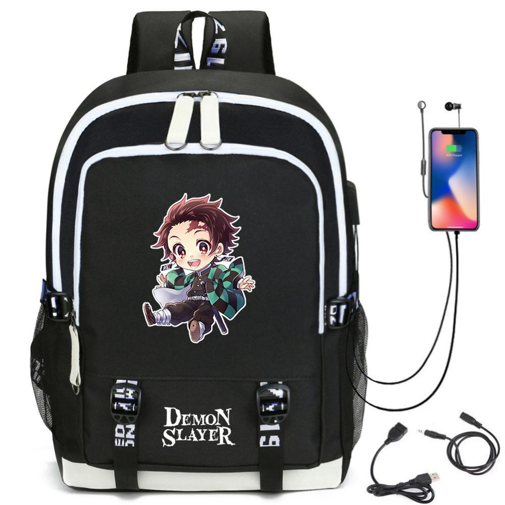 Anime Peripheral Student Large Capacity Backpack Fashion Backpack Computer Bag Oxford Cloth Backpack