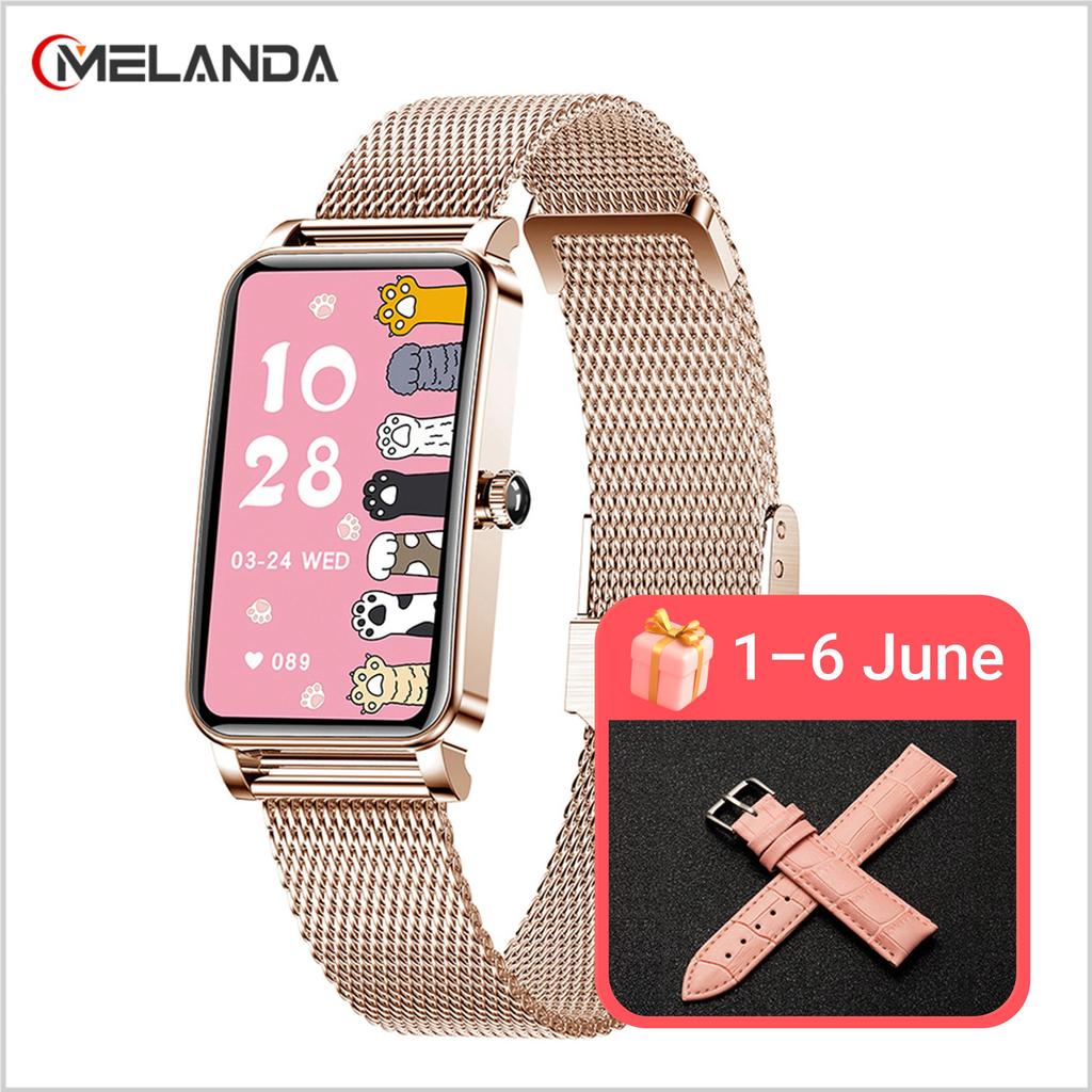 Moda Mujer Reloj inteligente Dial personalizado Pantalla táctil completa IP68  Reloj inteligente impermeable para mujer Pulsera encantadora Monitor de  frecuencia cardíaca comprar a buen precio — entrega gratuita, reseñas  reales con fotos —
