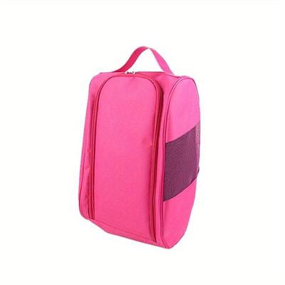 Portable Golf Shoe Bag Oxford Cloth Lightweight Golf Outdoor Color Organization Pouch Pouch Shoe Accessories Sport