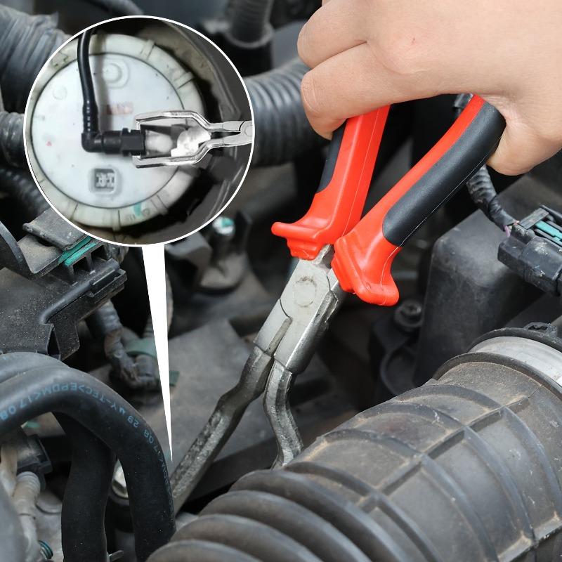 Filter Hose Release Disconnect Fuel Line Pliers Car Repair Tool Steel Special Petrol Clamp Gasoline Pipe Joint Fittings Calipers