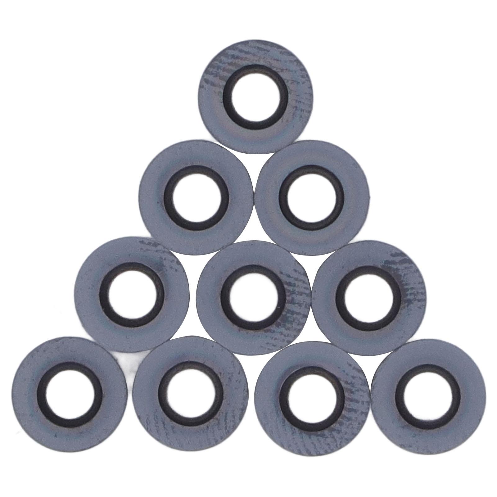 

10Pcs CNC Milling Inserts Coated Carbide Blades Lathe Clamping Tools for Metal Processing