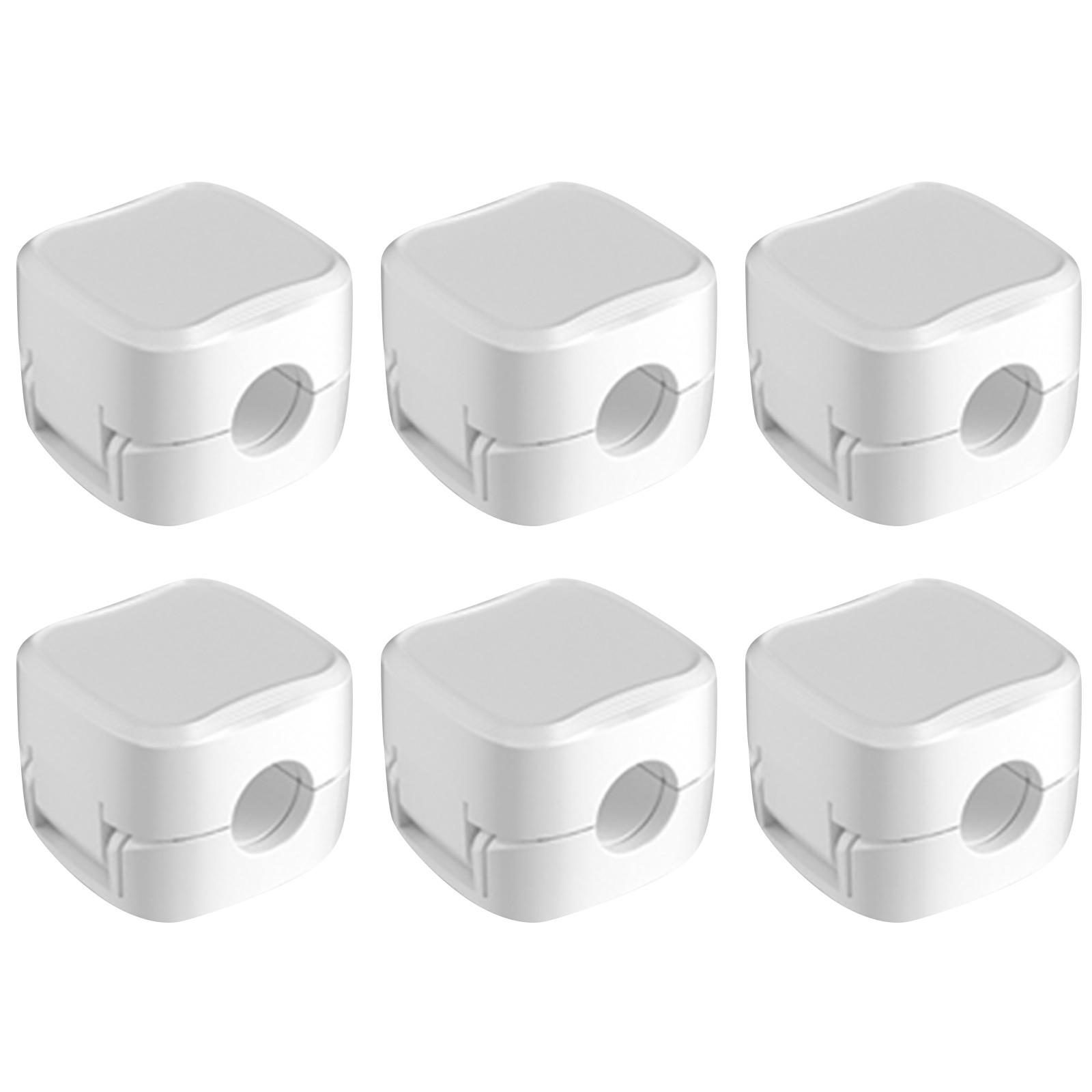 

Магнитный органайзер для кабеля для зарядки, держатель для хранения, органайзер для зарядного кабеля, держатель для шнура One Size белый