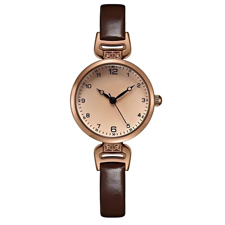 Fashion Quartz Women Watch Leather Strap Wristwatch Ladies Watches Solid Color Fashion Women Gift Watch Relojes Para Mujer