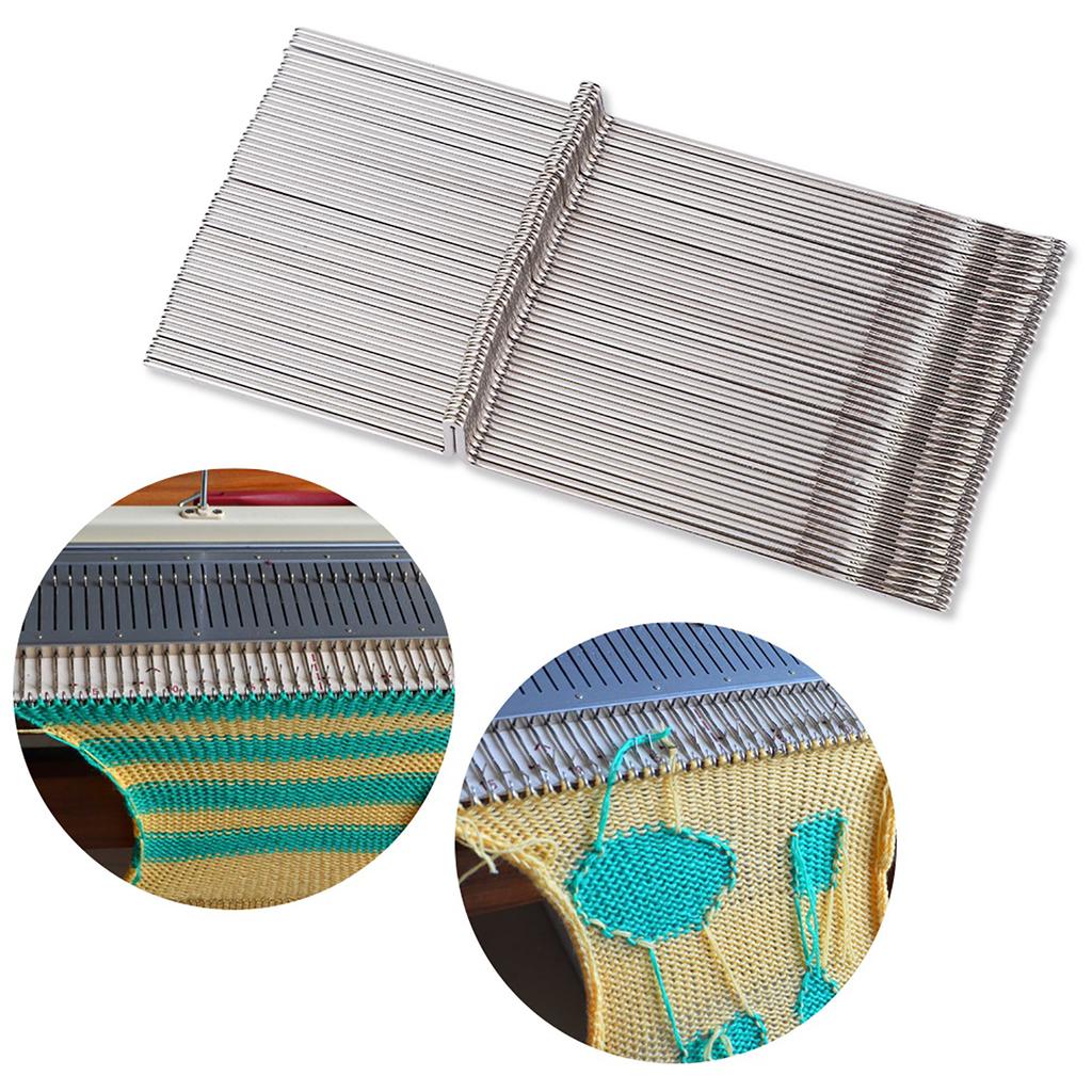 Ocelová jehla pletacího stroje DIY šicí nástroj příslušenství pro SRP325 SRP50 SRP60 SRP60N