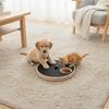 Scratching Pad with Suction Cups Wooden Dog Scratch Sturdy for Pet Owners, Young Dogs, Floor,