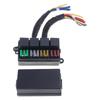 High Capacity Multipurpose Pre 12 Circuit Fuses Relays Block for Automotive Boat Marine Use with Easy tallation