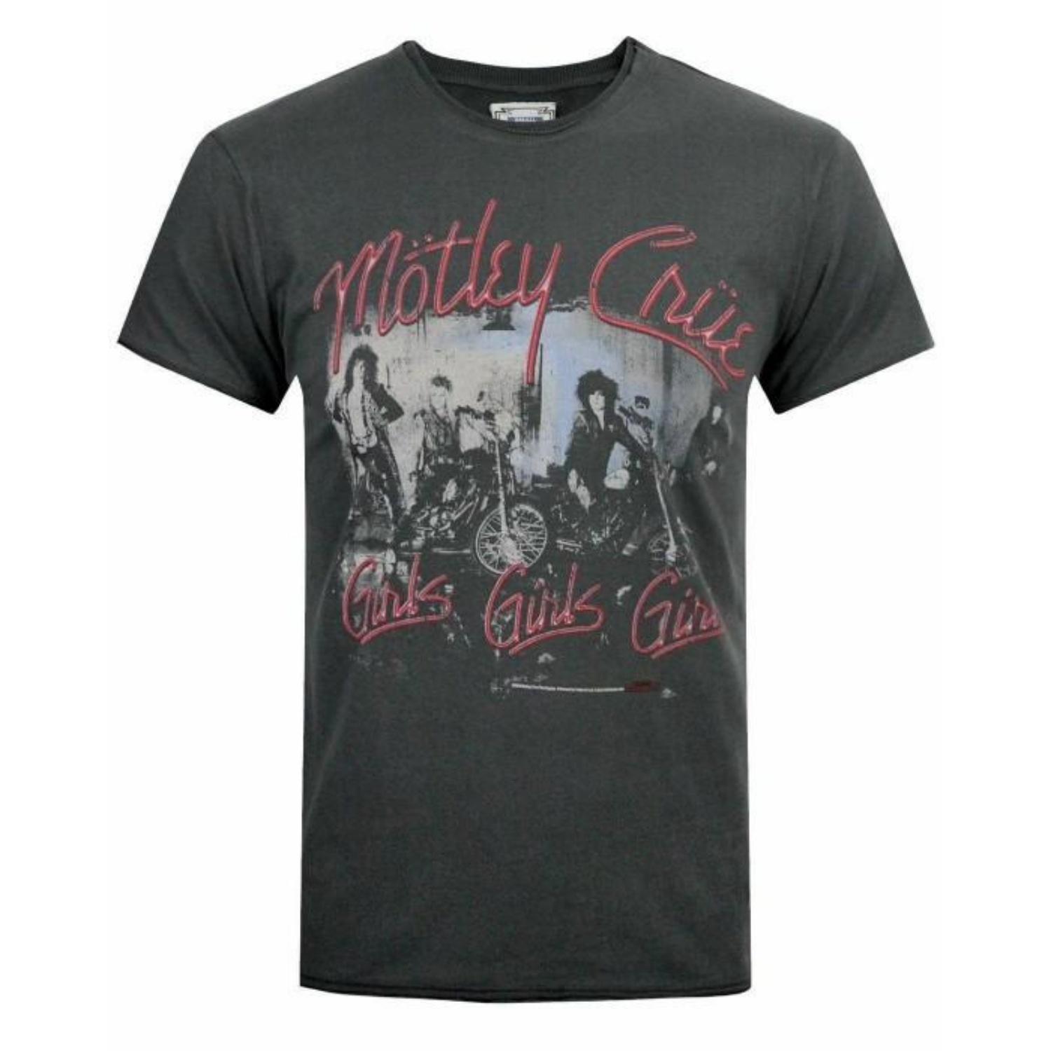 Amplified Mens Girls Girls Girls Motley Crue T-Shirt S разноцветный