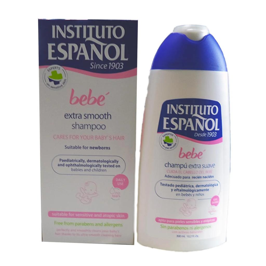 Instituto Espanol Baby Shampoo Extra Soft Newborn Sensitive Skin Without Allergens 300ml