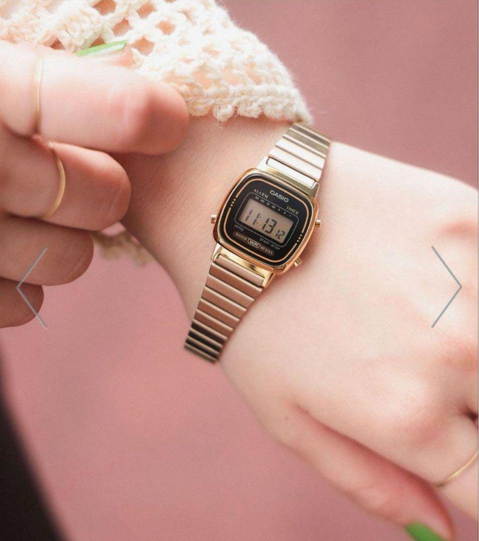 

[USED] CASIO Gold Digital Watch