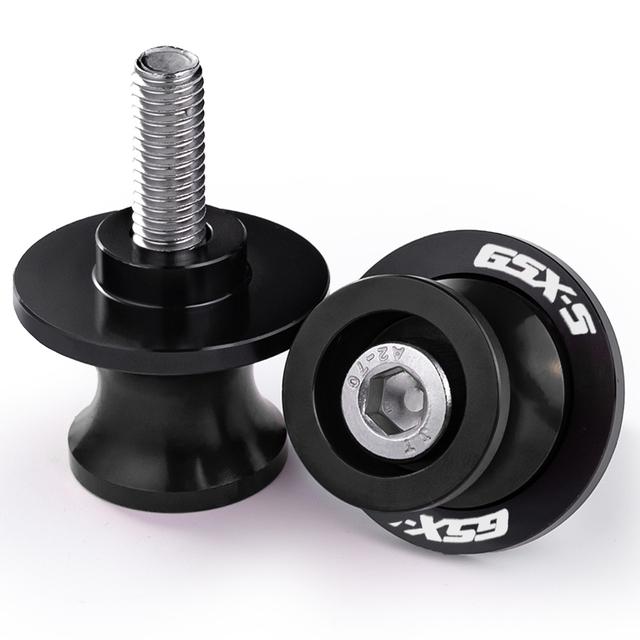 For Suzuki GSXS750 GSXS1000 F-ABS Gsxs 750 1000 GSX-S 125 150 Motorcycle  Swingarm Spools Slider Stand Screws Accessories 8MM