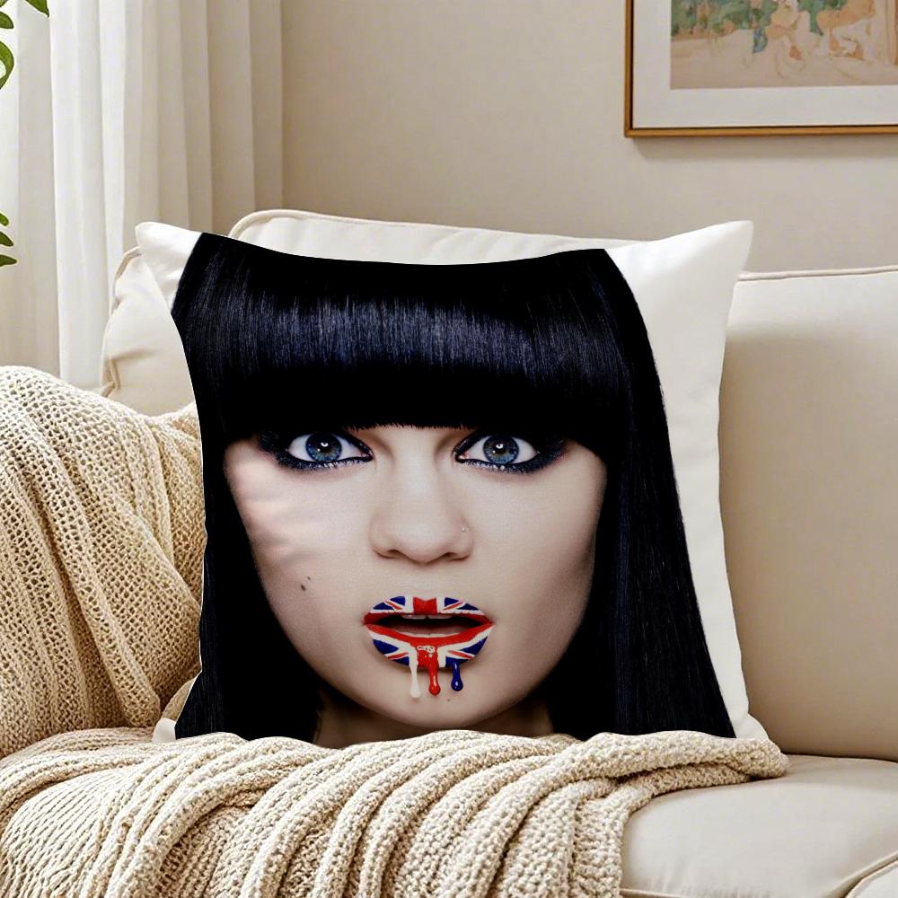 Singer JJessie J Cushion Cover Pillowcase Antidustmite Living Room Sofa Decor Cushion Room