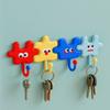 Multi-Purpose Dopamine Creative Wall Hanger Plastic Cartoon Puzzle Shape Hanger DIY Self Adhesive Holder Refrigerator