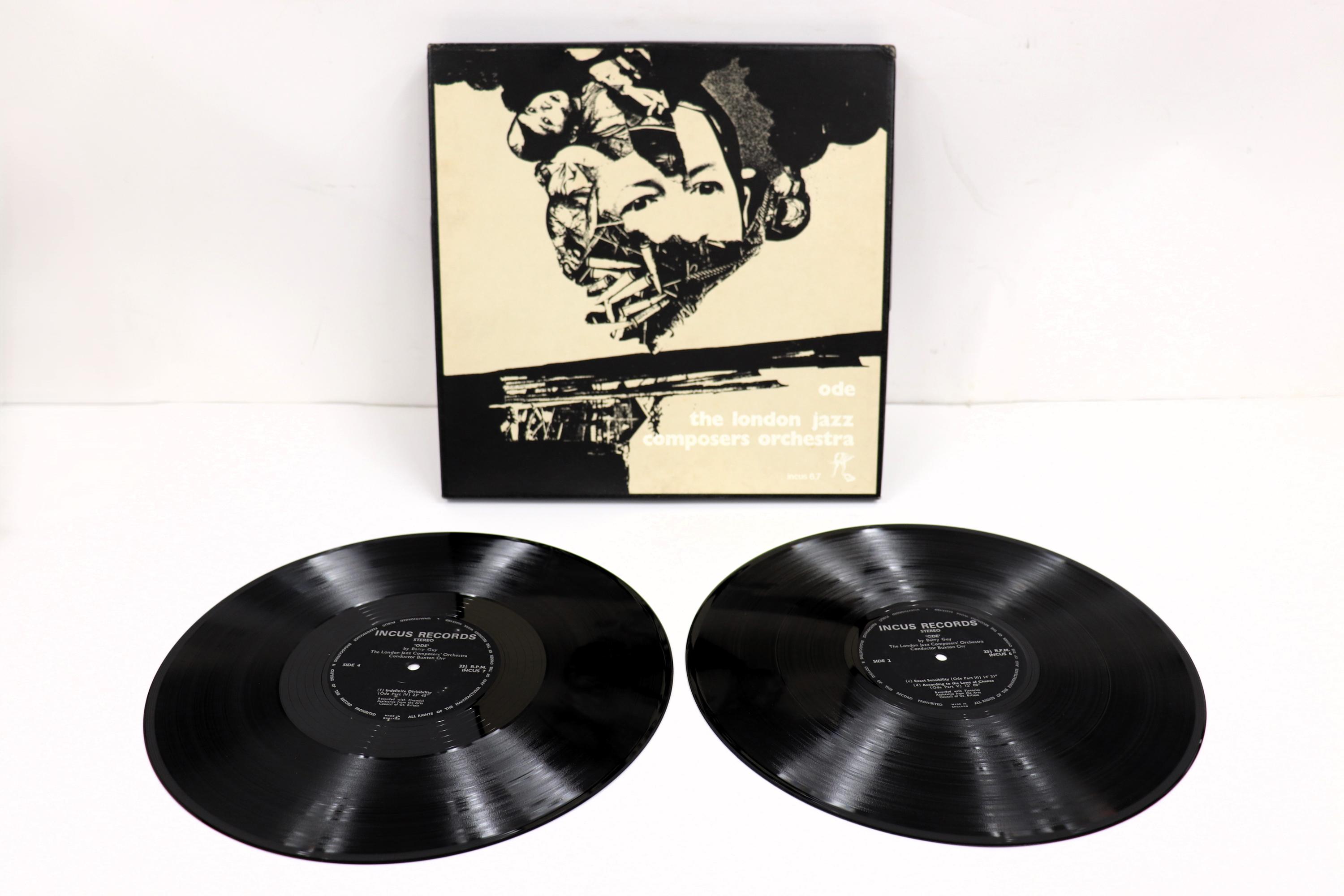 

LP Record BARRY GUY, LONDON JAZZ COMPOSERS OR - Ode INCUS67 Incus 1972 UK Jazz Used