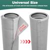 Portable Air Conditioner Hose Protection Cover AC Hose Duct Vent Cover for Most 5inch to 5.9inch Exhaust Hose Easy Installation