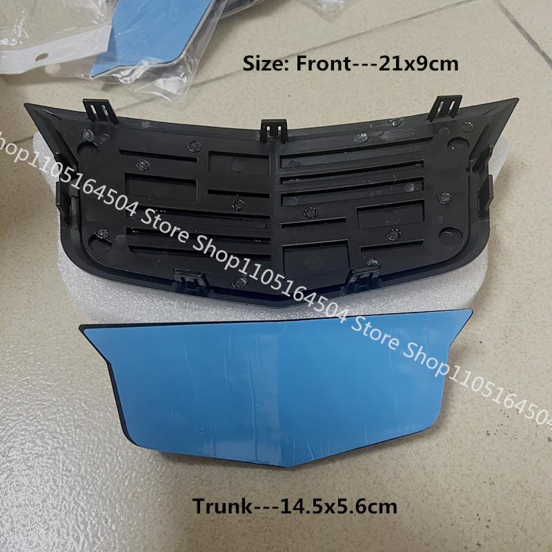 AABHW1 ABS Car Front Rear Logo Emblem Cover For Cadillac XTS XT5 XT6 ATSL Auto Grille Tailgate Trunk Badge Exterior Decoratiom